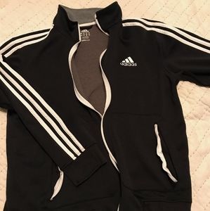 Adidas Mens Jacket zipup black